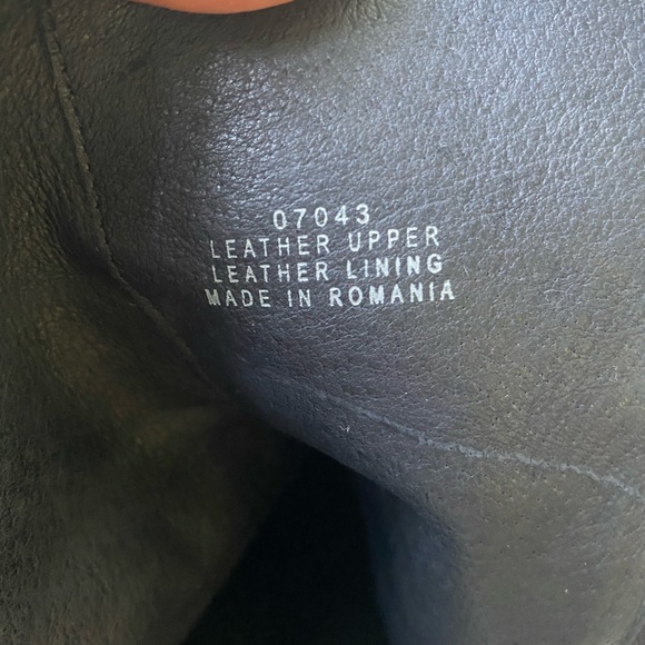 Jcrew dark navy leather booties - Picture 9 of 9